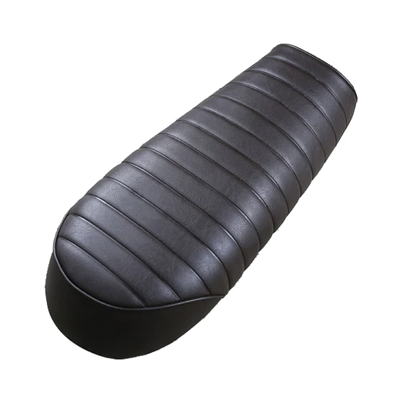 

660mm Classic Motorcycle Custom Flat Vintage Saddle Cafe Racer Seat High Quality Caterpillar Cushion Retro Motorcycle Cushion