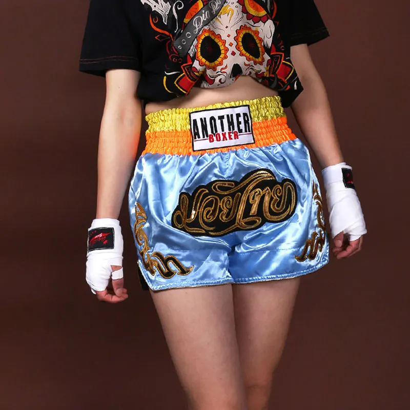 Шорты для мужчин и женщин муай тай детей Bjj MMA кикбоксинга борьбы с грейпингом