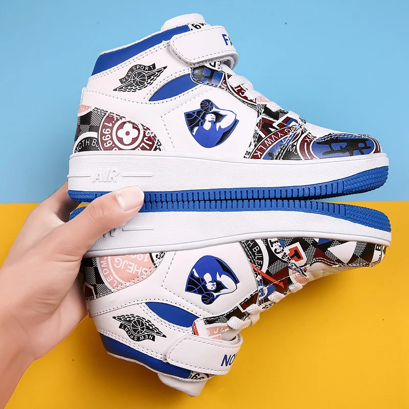 Дизайнерская детская обувь для маленьких девочек и мальчиков AJ 1 Boost малышей 270