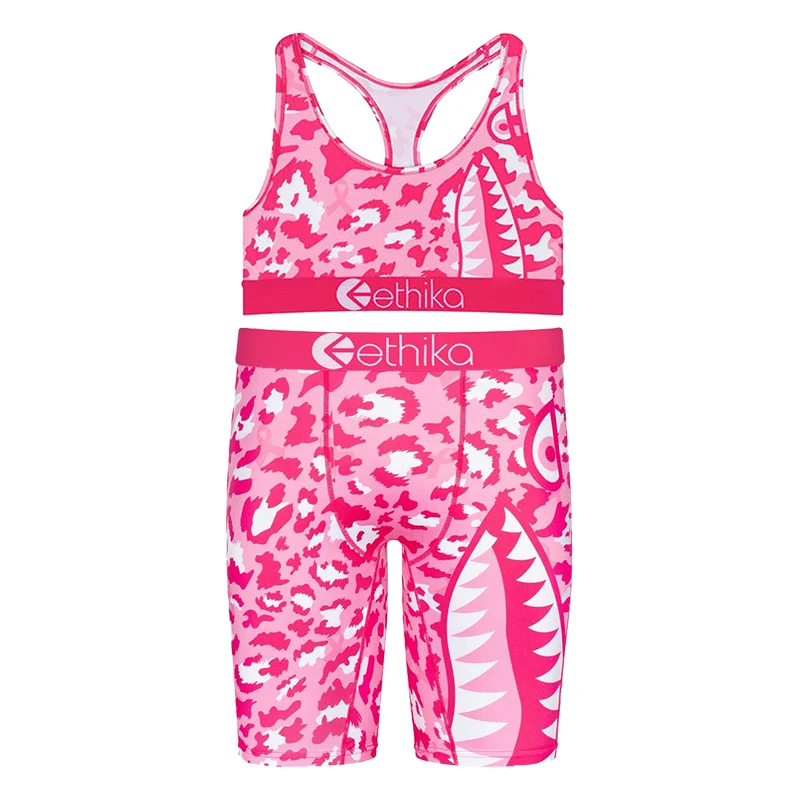 

Zhcth Ethika Женский комплект из 2 предметов спортивный бюстгальтер бомбер Slyme шар красный Байкерский стиль сексуальный