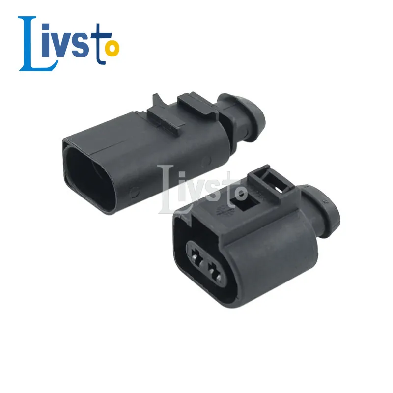 5 комплектов 2-контактный автомобильный соединитель жгута проводов 3 мм штекер