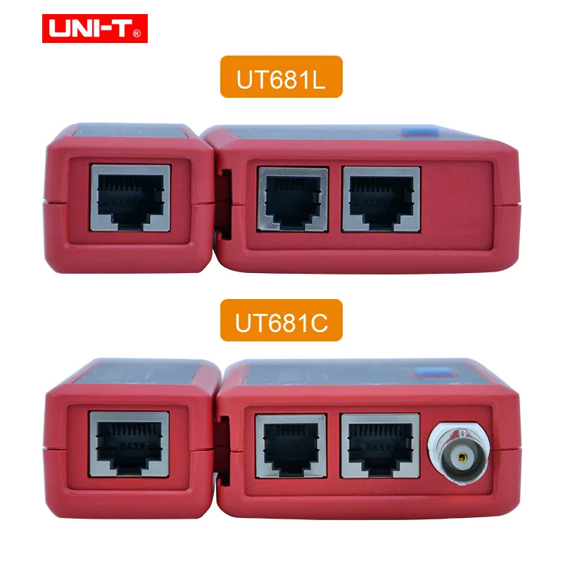 UNI T ручной кабельный тестер для локальных сетей/телефона/BNC/HDMI проводящие защита
