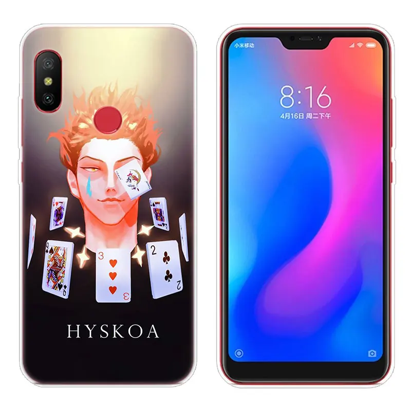 Роскошный мягкий силиконовый чехол hunter x hisoka аниме для Xiaomi Redmi 7 7A GO S2 4X 5 5Plus 6 6A K20 Note