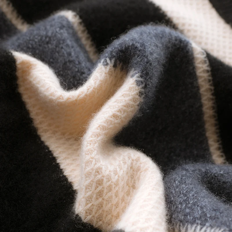 Женский кашемировый свитер Однотонный из 100% кашемира Осень-зима | Женская одежда