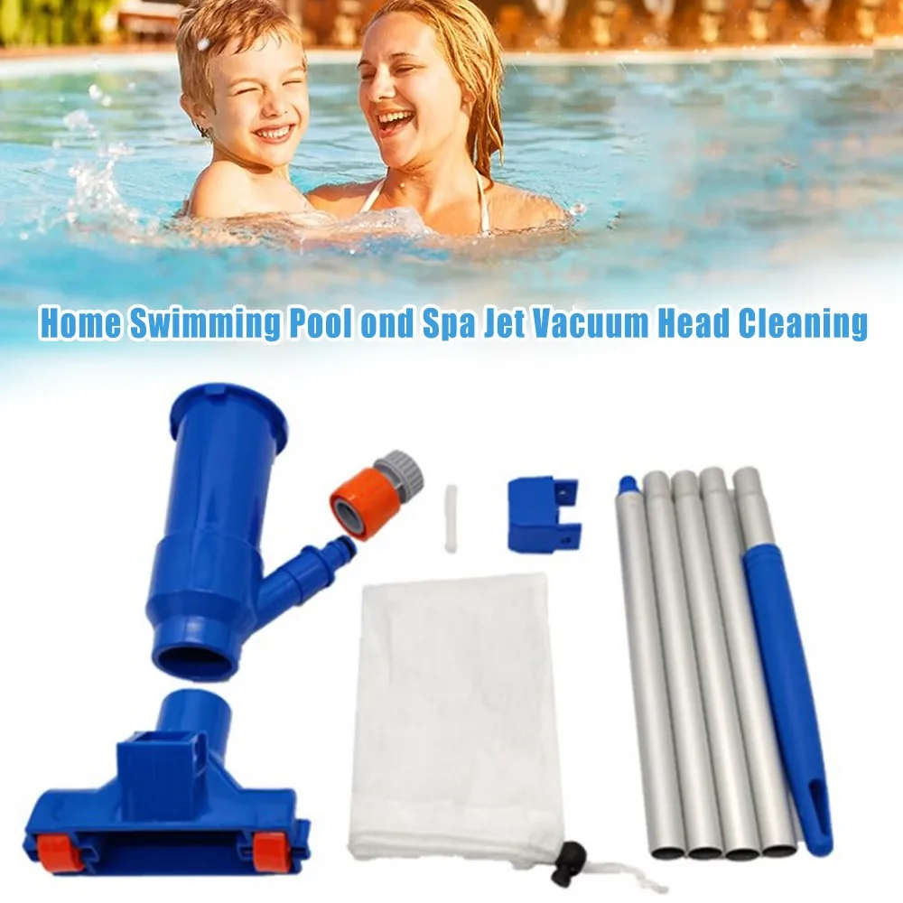 

Portable Swimming Pool Vacuum Cleaner for Swimming Pool Cleaning Accessories with Section 5 Pole Swimming Pool Spas Ponds