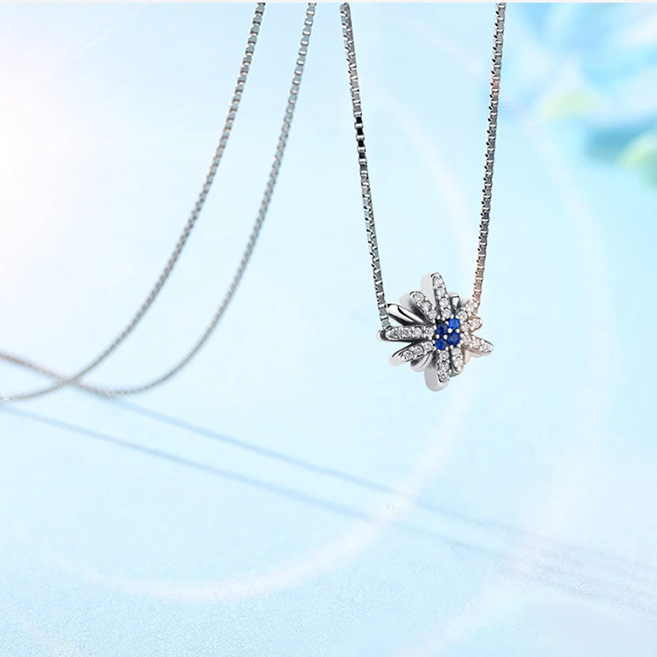 По оптовым ценам роскошные 925 стерлингового серебра в форме снежинок с