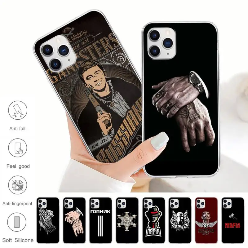 

Russian Mafia Transparent Phone Case For Huawei P20 P40 Lite P30 Pro P Smart 2019 Honor 10 10i 20 Lite Clear Cover