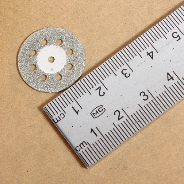 Combiubiu 6pcs 22mm Dremel Accessories Diamond Grinding Wheel Saw Circular Cutting Disc Rotary Tool for Stone | Инструменты