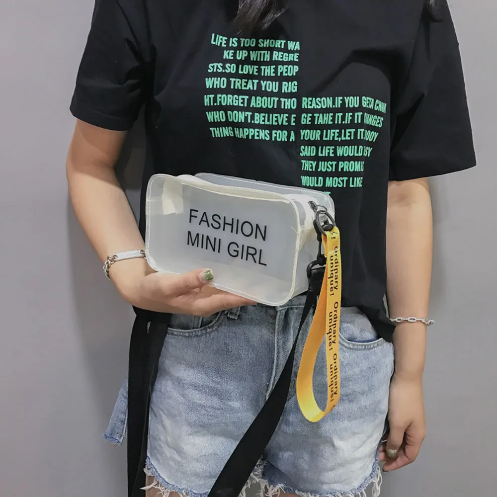 Сумки для женщин 2020 прозрачные сумки через плечо из ПВХ маленькая сумка телефона