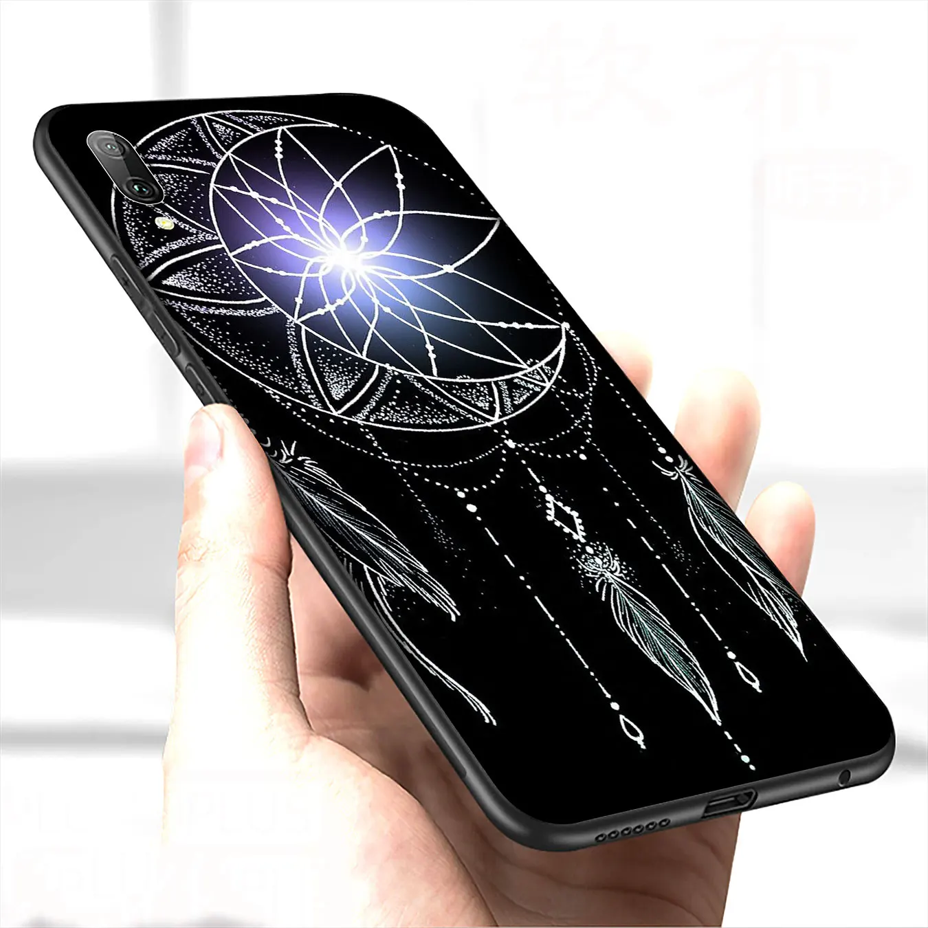 IYICAO эстетический Мягкий силиконовый чехол с золотой Луной и солнцем для Huawei Y9 Y7 Y6