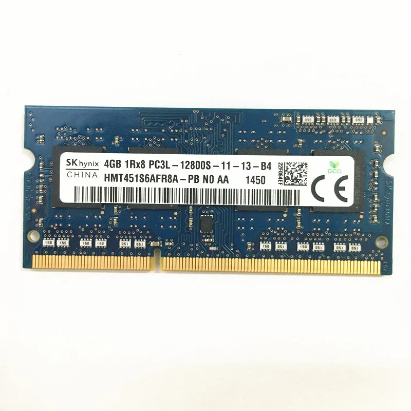 SK hynix DDR3 RAMS 4GB 1Rx8 PC3L 12800S 11 1600MHz 1 35 V память для ноутбука ddr3 4gb 1600MHz|Оперативная память|