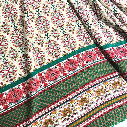 Хлопковая ткань в богемном стиле Удобная и дышащая из искусственного хлопка