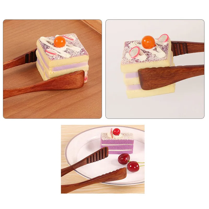 TTLIFE бамбуковые кухонные щипцы Пищевые Инструменты для барбекю салат бекон стейк