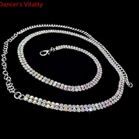 for women belly dance accessories alloy diamond waist belts for belly dancing chain jewelry skin care products chain