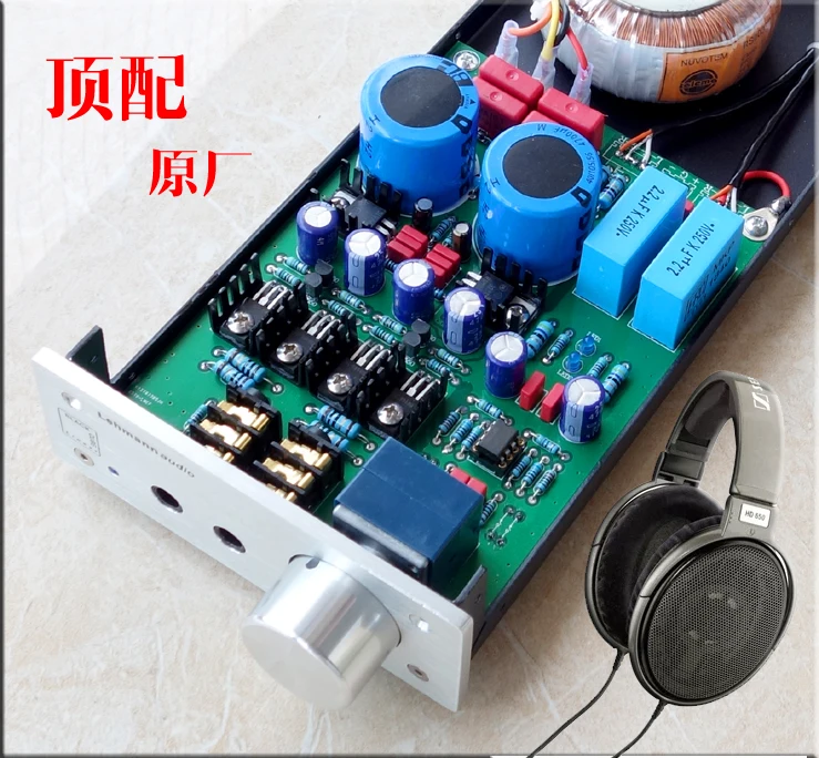 

280x110x44mm TT650 Refer To Lehmann Amp Circuit Amplifier OPA2134PA Home Audio Amplifier