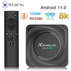 ТВ-Приставка Smart X88 PRO 20, Android 11, 8K, 1000M, Двойной Wi-Fi, 8 ГБ ОЗУ, 128 ГБ, 64 ГБ, 32 ГБ, Rockchip RK3566, X88PRO, медиаплеер, ТВ-приставка