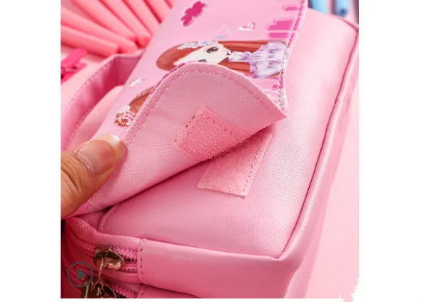 Сумка карандаш школьный пенал большой емкости кавай мешочек мультфильм