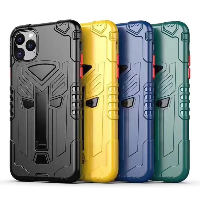 Ударопрочный чехол подставка из ТПУ и поликарбоната для IPhone 11 Pro Max|Бамперы| |