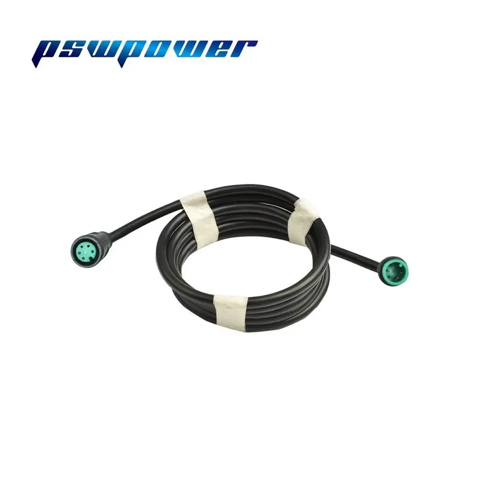 

100CM bafang 8fun five PIN cable extend your Electric Bike Drive Crank Mid Motor Kits​ BBS02B BBS01B BBSHD LCD display