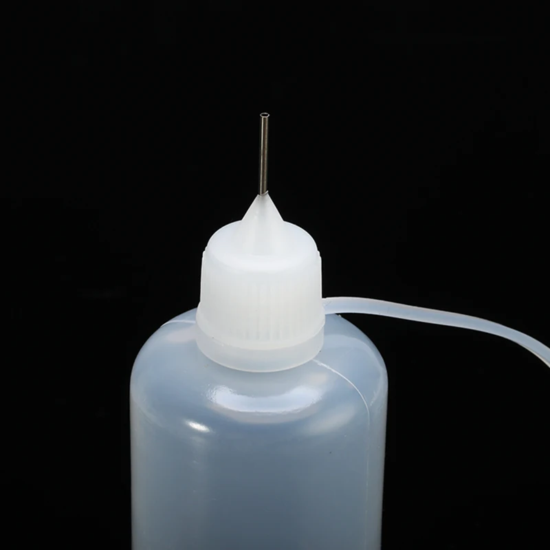 5/10/20/50MLDropper бутылки иглы пустая пластмассовая Бутылка для жидкости с крышками
