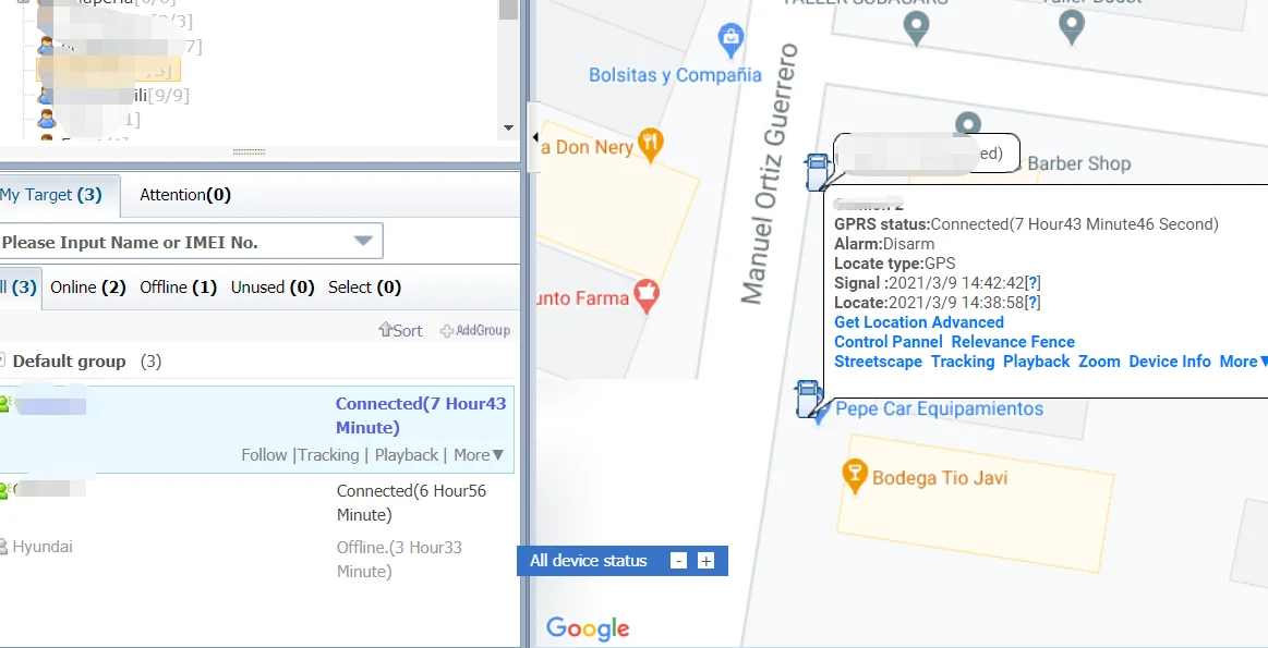 GPSTracker автомобильный GPRS gsm mini T3A для мотоцикла устройство слежения с платформой app