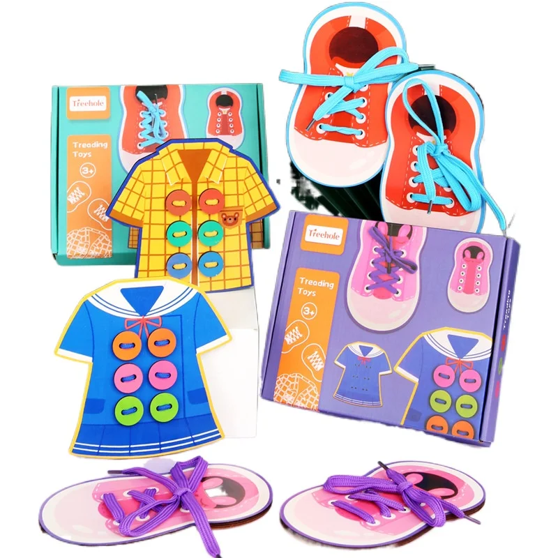 

Детская дошкольного образования концентрации тонкой экшн тренировочные мальчиков и девочек практики канат игра Пряжка детские игрушки