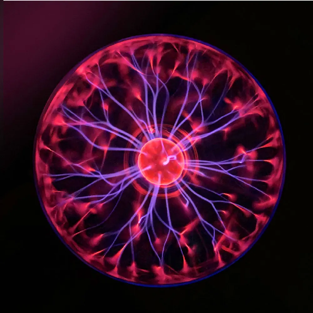 СВЕТОДИОДНЫЙ Ночник Новинка волшебный хрустальный плазменный шар Сенсорная