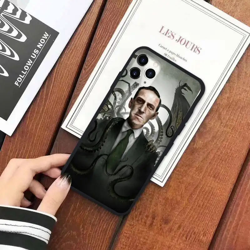 

lovecraft film festival cool luxury design Phone Case shell for iPhone 11 12 pro XS MAX 8 7 6 6S Plus X 5S SE 2020 XR