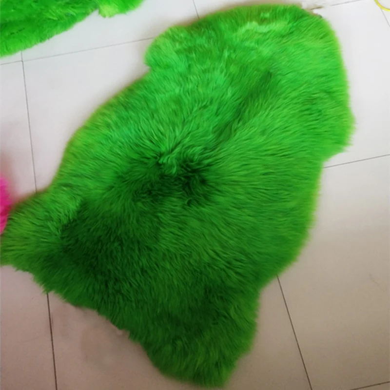 

MS.Softex Australian Sheepskin Rug Bedroom Rugs Winter Warm Rug Long Sheep Wool