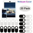 Чехол для веб-камеры, 20 шт., защитный чехол для iphone, ноутбука, камеры, планшета, смартфона, универсальный затвор, наклейка для конфиденциальности