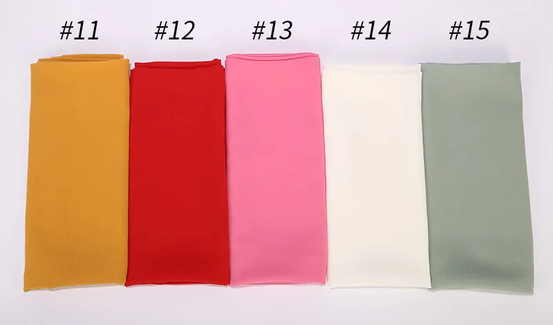 Малайзия узор натуральный морщин монохромный шифоновый шарф текстура материал складной хиджаб мусульманский тюрбан