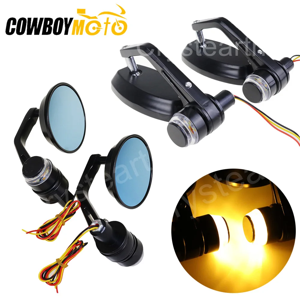 Универсальный мотоцикл велосипед 22 мм 7/8 &quotзеркала на руль велосипеда мотоцикла