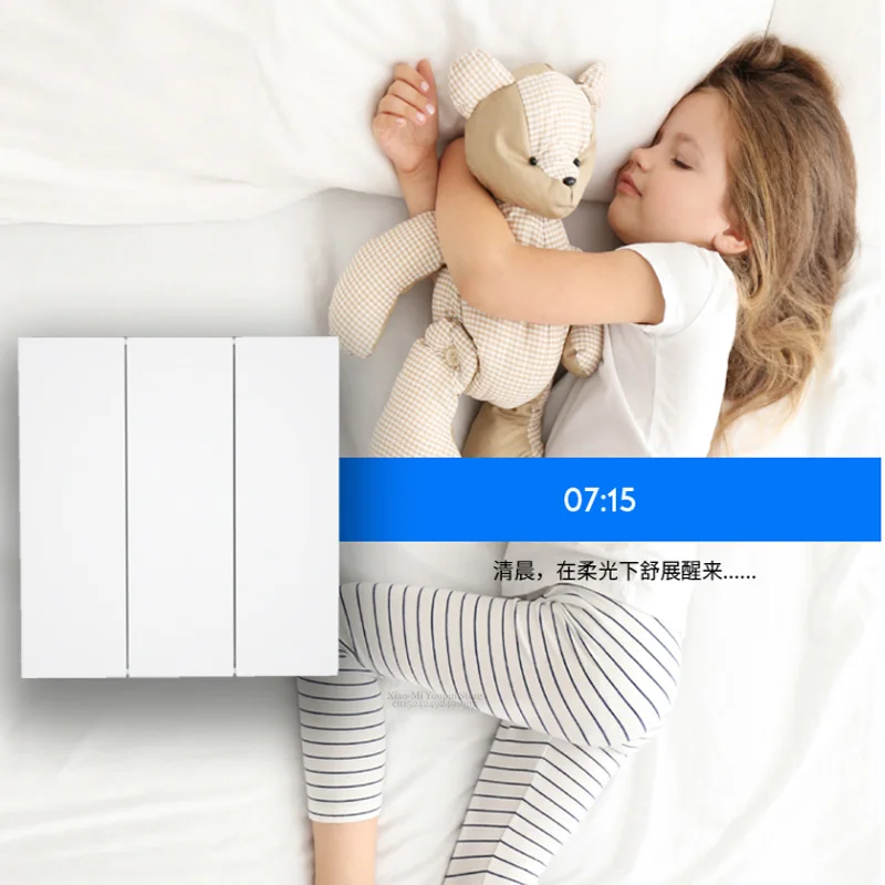 Настенный выключатель Xiaomi Mijia PTX с дистанционным управлением, беспроводной светильник с ключом, умный переключатель с нулевой линией, Wi-Fi переключатель для Mijia APP