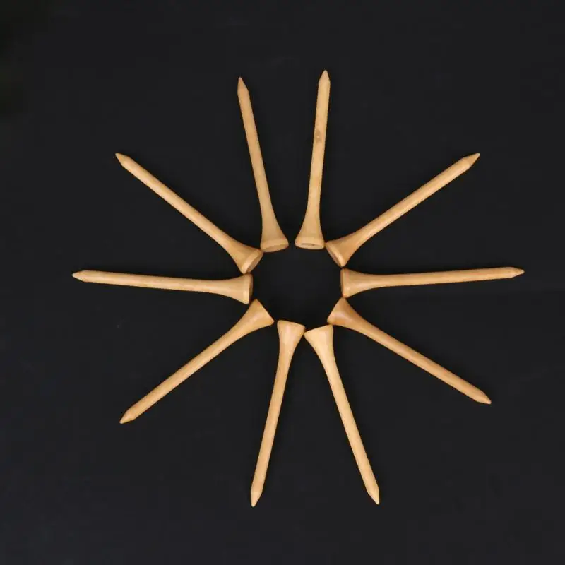 10 шт./лот деревянные футболки для гольфа спортивные развлекательные аксессуары