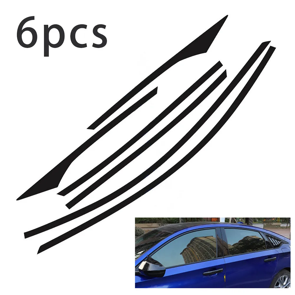 

Светонепроницаемые хромированные автомобильные наклейки на окна для Honda Accord Sedan Vinyl 2018-2020