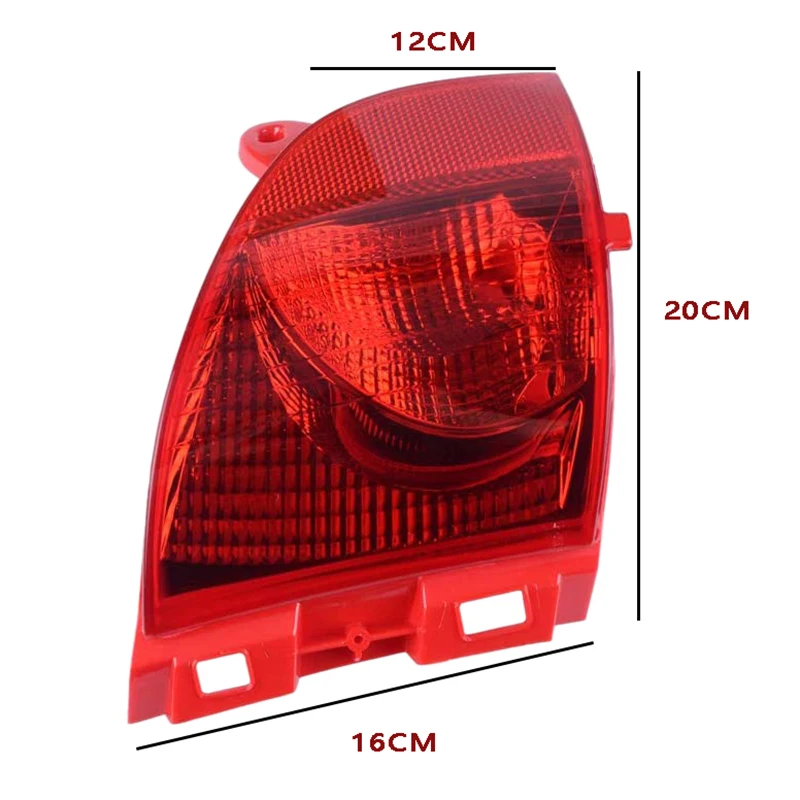 

Car left/right rear bumper light taillight lamp brake without bulb 6350GH for Peugeot 308CC C3 2008 Citroen C3XR 2009-2014
