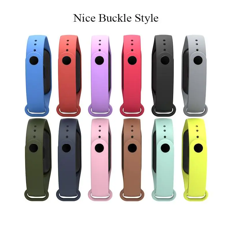 

Silicone Wrist Strap Replacement for Xiaomi mi 3 Smart Bracelet Mi3 Accessory Lightweight Silicone Wrist Band Portable Hand Belt