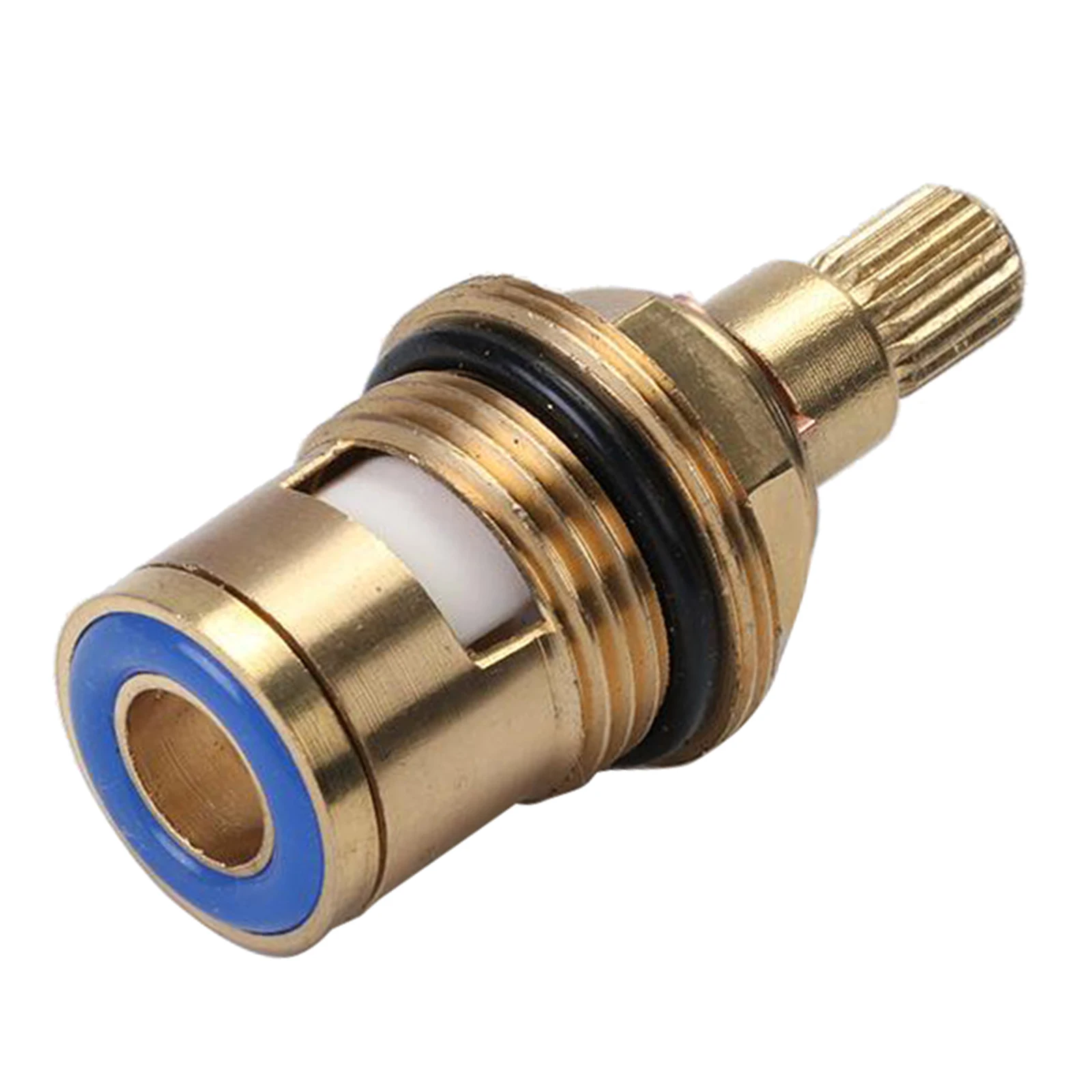 

2xBrass Replacement Tap Ceramic Disc Cartridge for Kitchen Blue Clockwise
