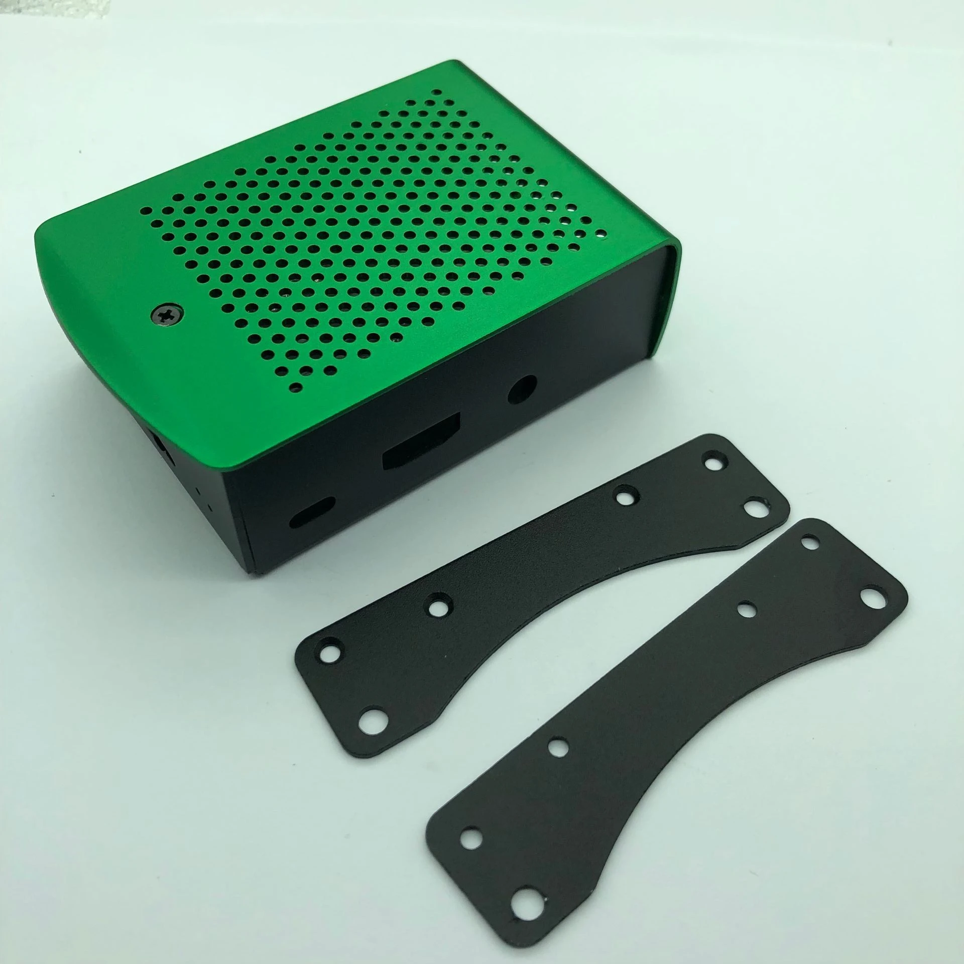 Raspberry Pi 4 Aluminum Case Black Metal Shell Silver Box Green Enclosure for RPI Model B 4B | Электроника