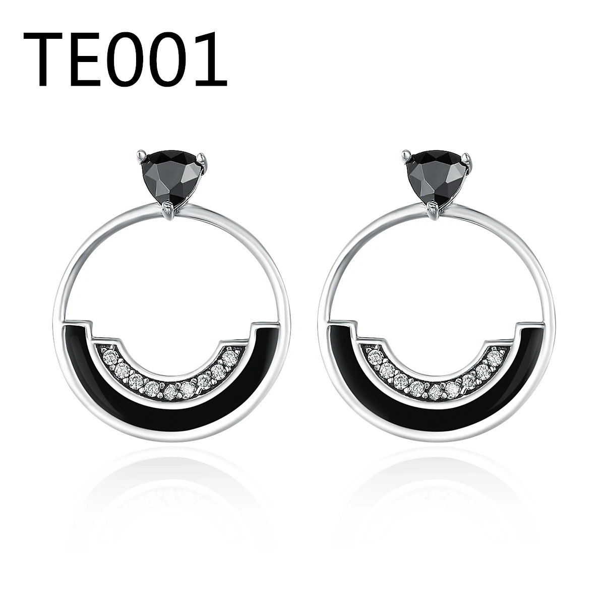 TE1 сплава в стиле панк Для Мужчин's Нержавеющая сталь кольцо для пирсинга