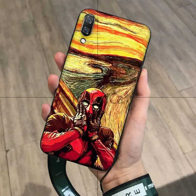 Ruicaica крик от Munch Забавный Arting цветной чехол для телефона huawei Mate10 Lite P20 Pro P9 P10 Plus Mate9