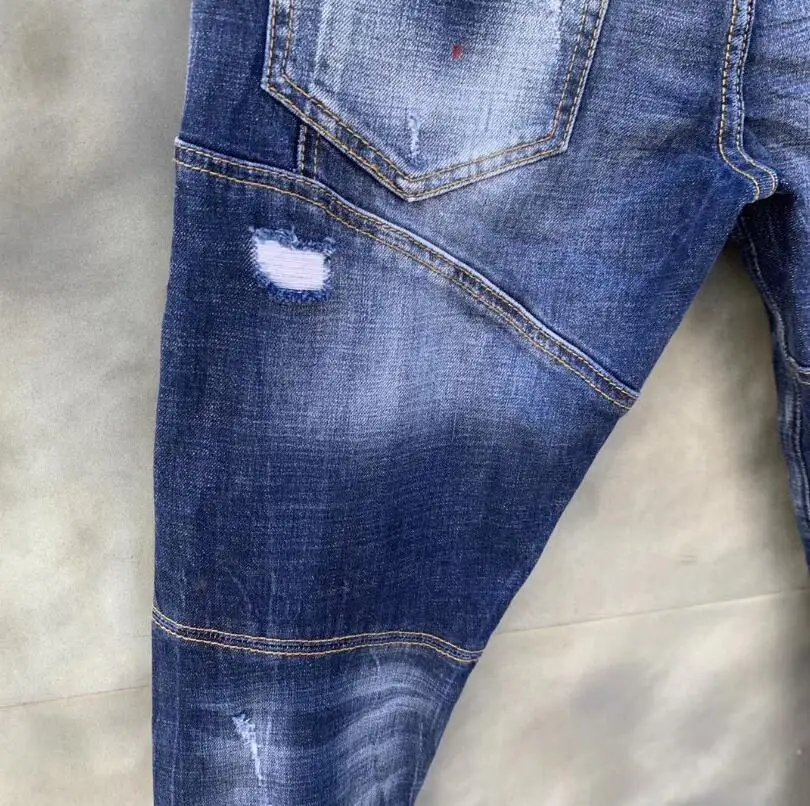 super stretchy jeans classic,Authentic,DSQUARED2,Retro,Italian brand ,Women/Men Jeans,locomotive,Jogging jeans,DSQT129