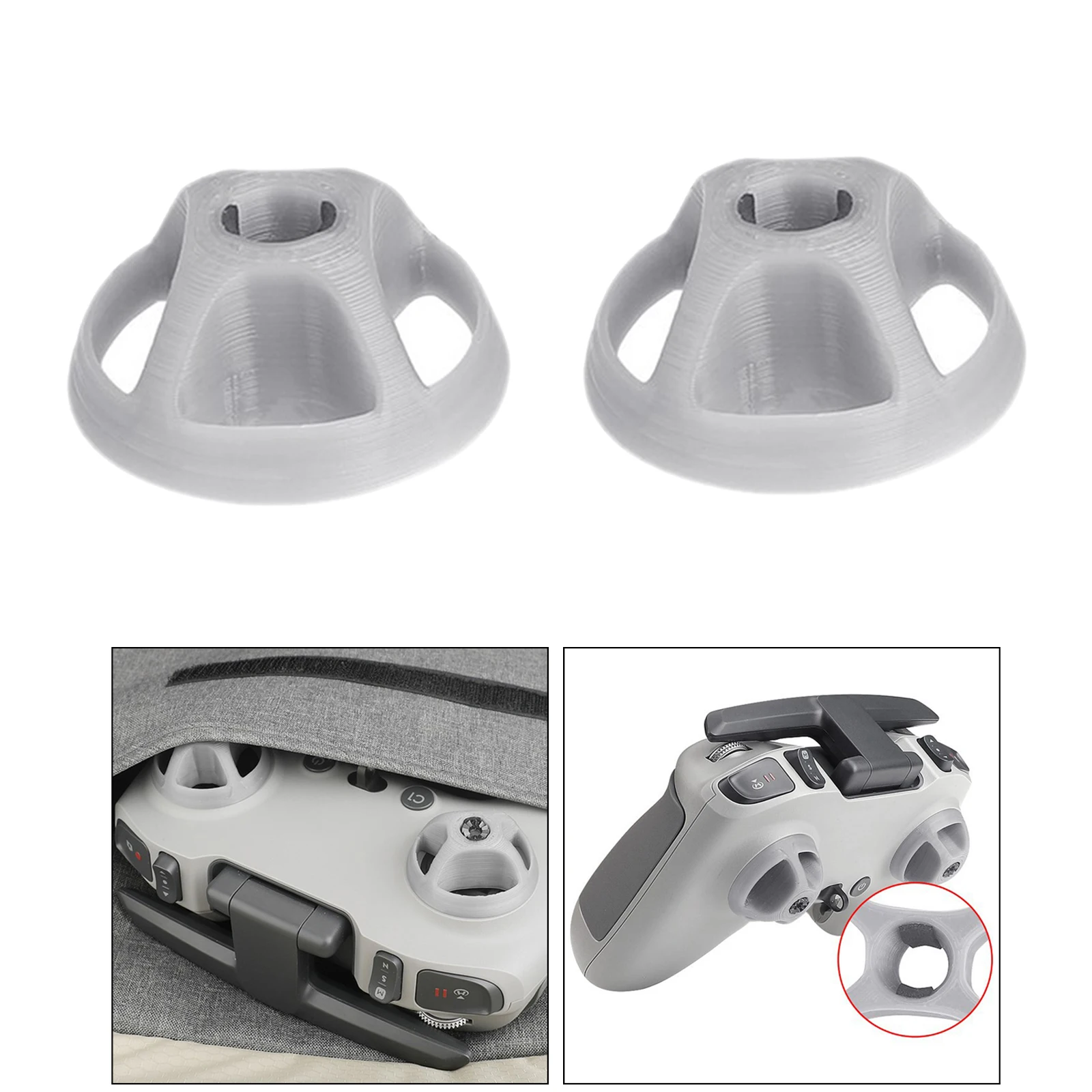 

Portable Controller Joysticks Protective Covers Rocker Stick Caps Fit for DJI Remote Controls 3.8x1.8cm