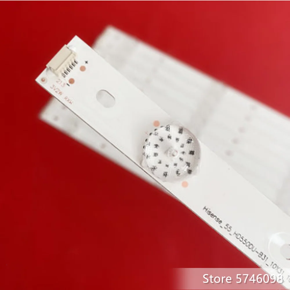 Новинка оригинальный светодиодный задний фонарь 10 шт./1 комплект для Hisense led 55EC290N