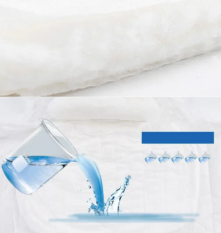 Одноразовые подгузники для взрослых с сильным абсорбирующим сердечником