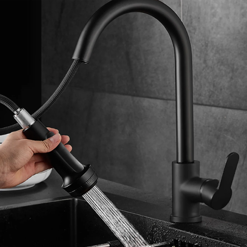 

Kitchen Spring Pull Out Faucet Sprayer Handheld Pull Down Kitchen Spout Head High pressure Sprayer Nozzle Small Shower Head