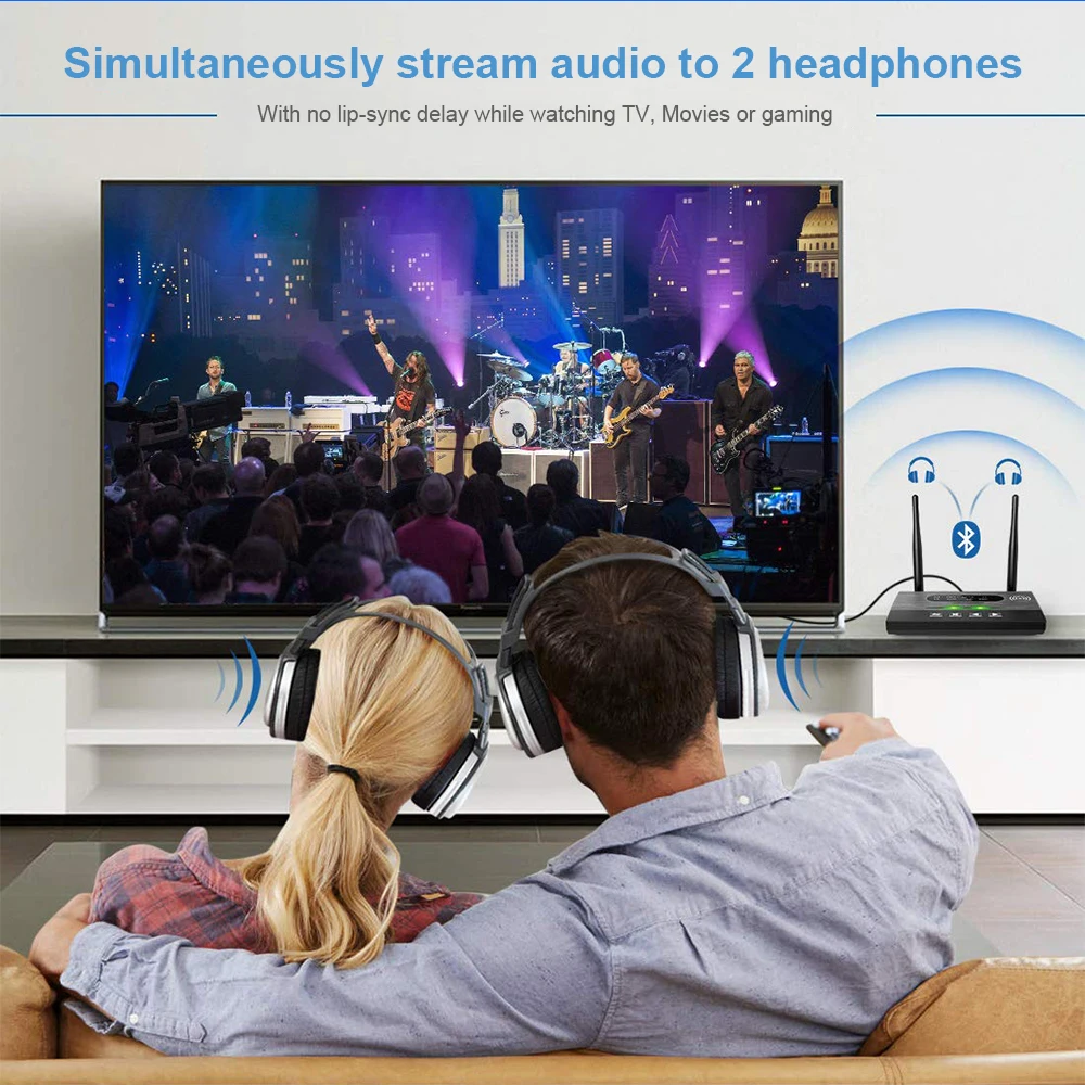 3 в 1 приемник-передатчик Bluetooth 5 0 дальнего действия NFC аудио адаптер aptX-LL HD