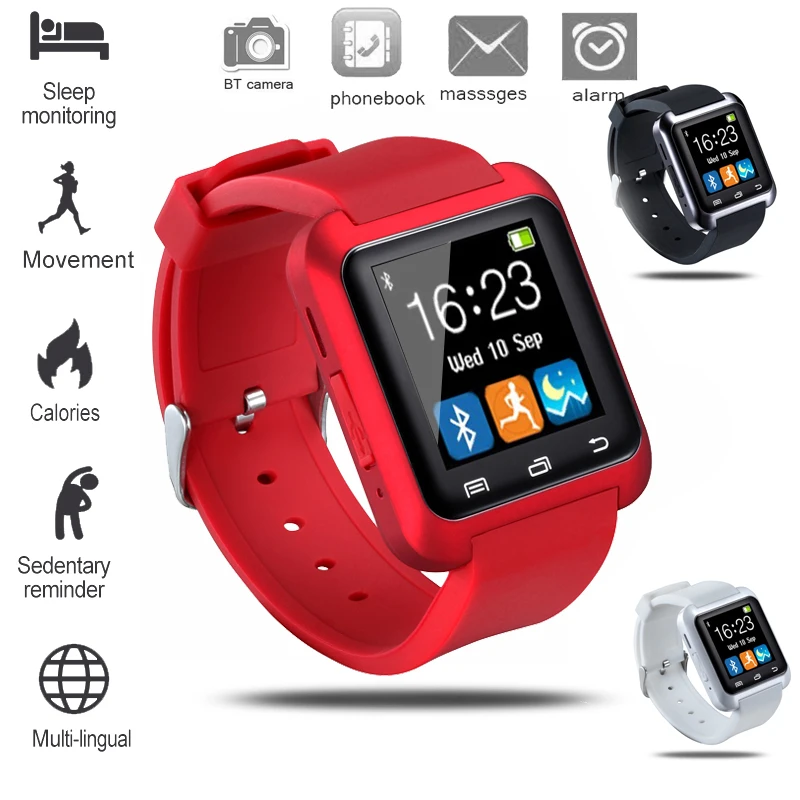 

New Sport Smart Watch Men Women Passometer Calendar Call Sync Calculator Clock Stopwatch Support Hands-Free Calls Wristband