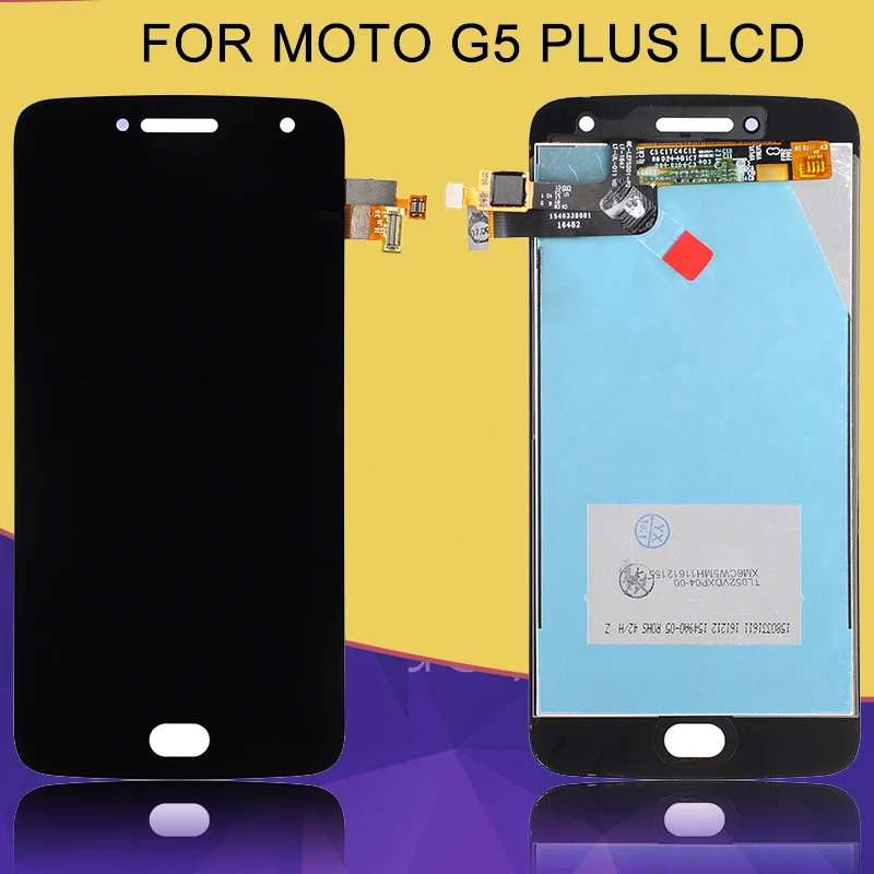 Dinamico для Motorola XT1685 дисплей для мото G5 плюс XT1683 ЖК сенсорный экран дигитайзер стекло сборка XT1684 XT1687 XT1686 ЖК