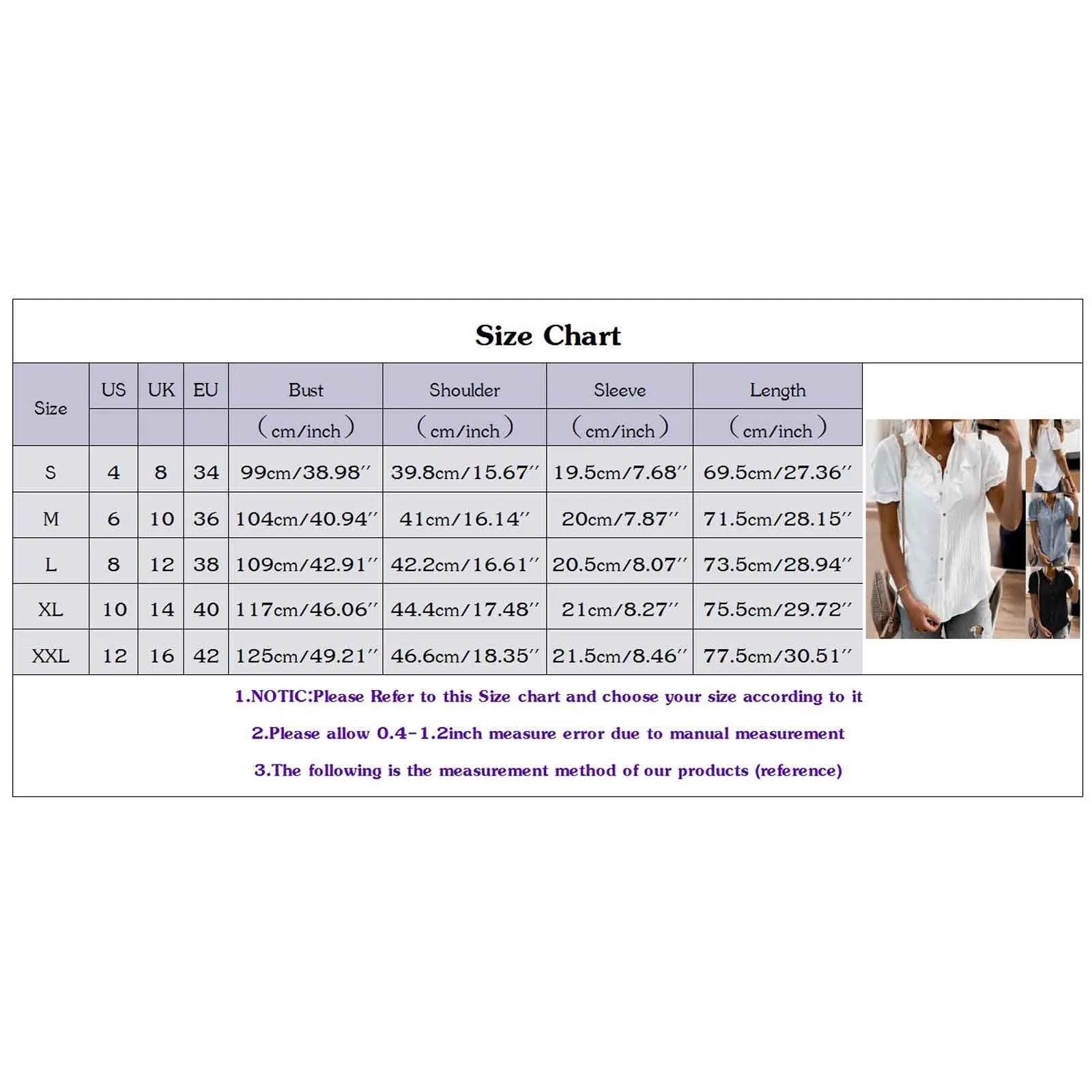 

#FW Ruffles Ladies Shirts Tops Summer Solid Women Blouses V-neck Short Sleeve Office Lady Shirt Casual Summer Top Blouses